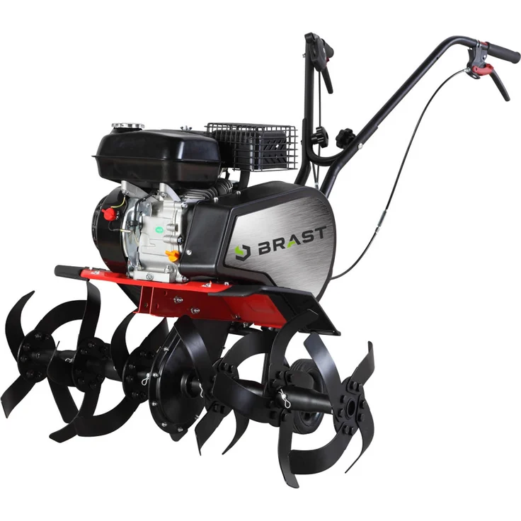 BRAST Motorhacke Benzin Gartenfräse 5,15kW (7PS) Selbstantrieb 33, 62 oder 85cm Arbeitsbreite 212ccm TÜV geprüft - Preisvergleich – Bild 1