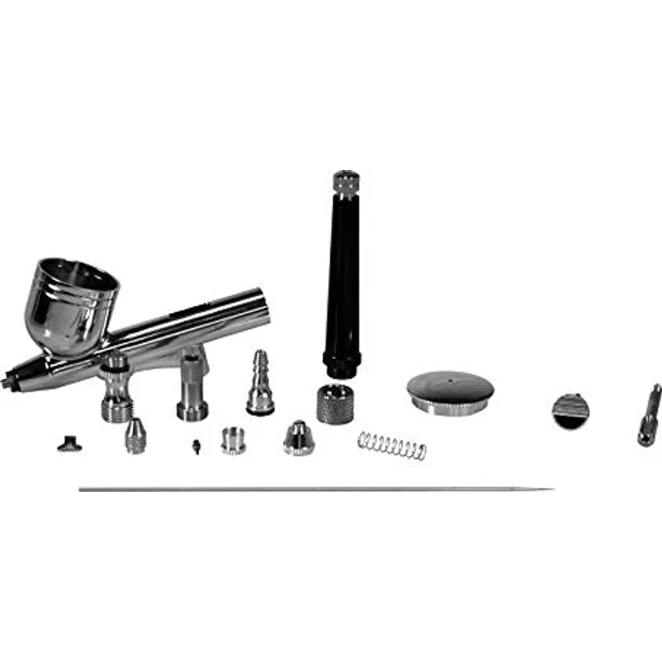 Mauk Airbrush Set Mini Double Action inkl. Tragetasche und Zubehör – Bild 5
