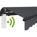 empasa Elektrische Gelenkarmmarkise 'Start Plus' Markise Sonnenmarkise Sonnenschutz, komplett vormontiert, Verschiedene Größen und Farben