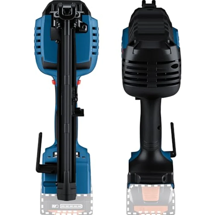 Bosch Akku-Holznagler GNH 18V-64-2 M, gasloser Stauchkopfnagler 16 ga mit geringem Rückschlag, ohne Akku und Ladegerät – Bild 4