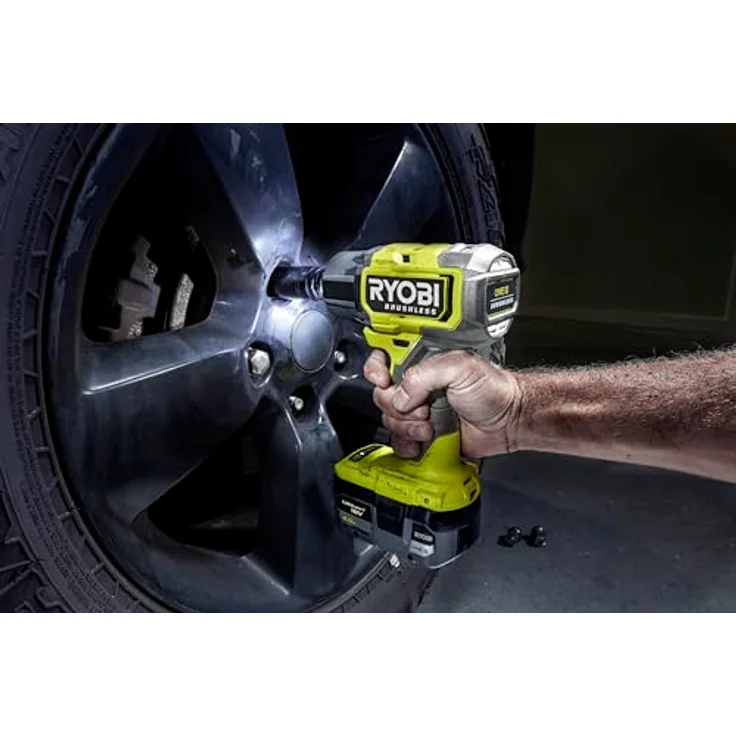RYOBI 18 V ONE+ Brushless Akku-Schlagschrauber RIW18BL-0, max. Drehmoment 900 Nm – Bild 2