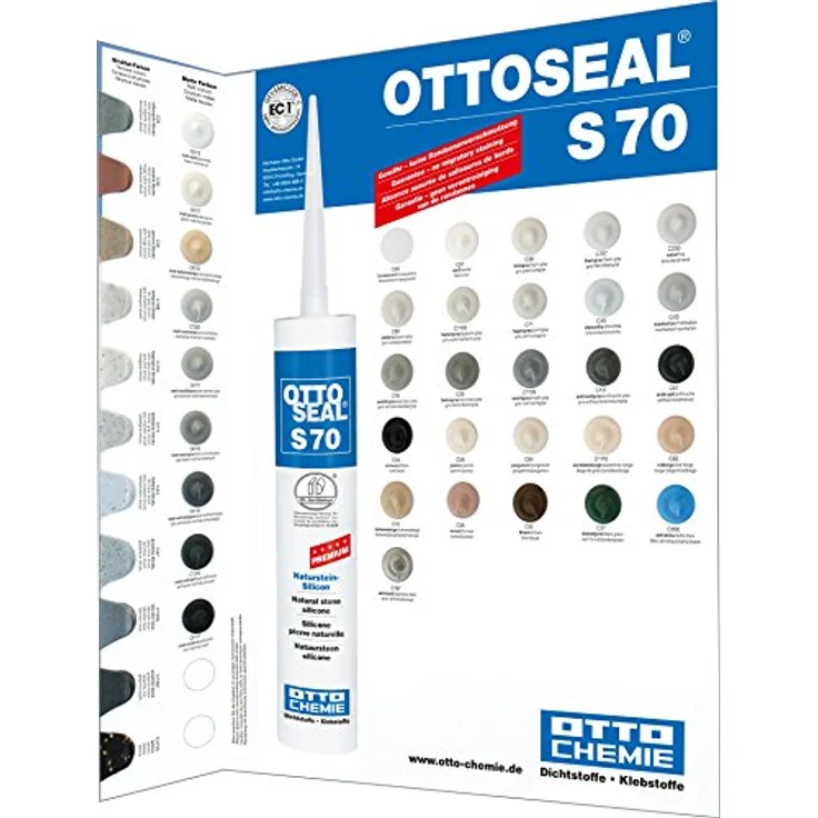 OTTOSEAL OttoSeal S70 Premium-Naturstein-Silicon, 310ml, Farbe: C05 BRAUN – Bild 3