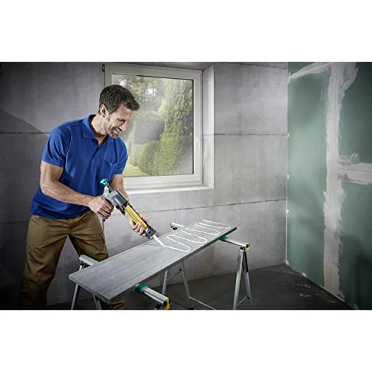 wolfcraft 1 MG 600 PRO meschanische Kartuschenpresse 4356000 | Kartuschenpistole in Profi-Ausführung mit besonders hohem Anpressdruck | Für 310 ml Kartuschen geeignet – Bild 5