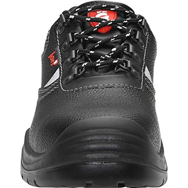 Jori BASIC Low S3 Sicherheitsschuh, Rindleder, atmungsaktives Textilfutter, EN ISO 20345 S3 SRC, schwarz – Bild 2