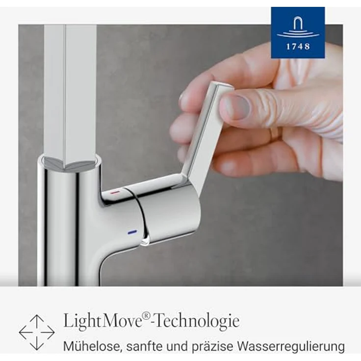 Villeroy & Boch Variaro Küchenarmatur, 360° schwenkbarer Auslauf, FirmaFlow® Kartusche, Schnellmontagesystem, Chrom-Finish – Bild 4
