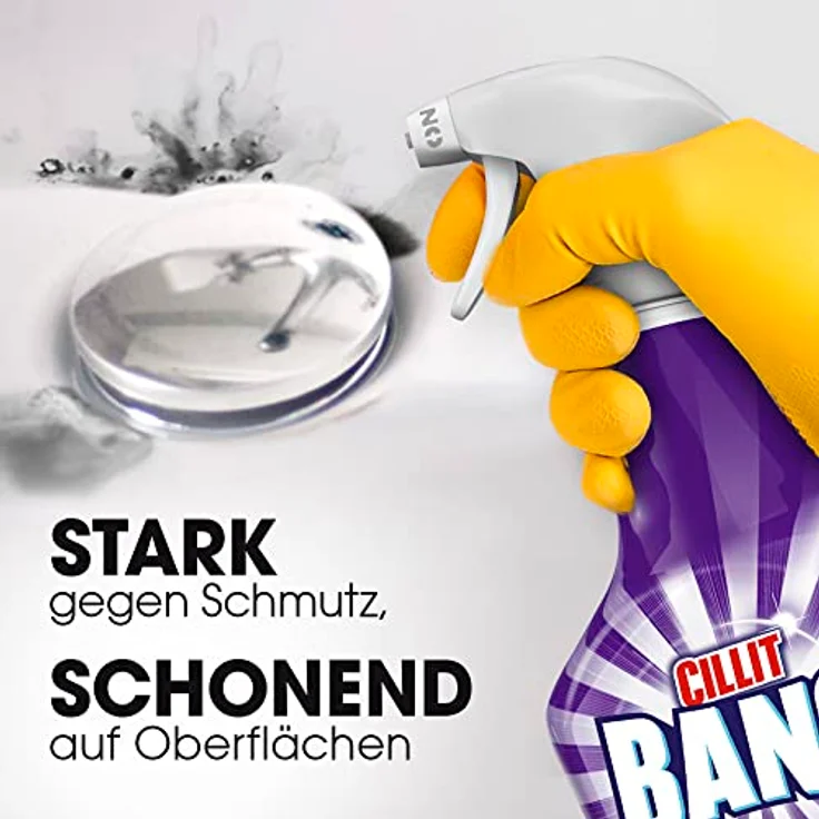 CILLIT BANG Kraftreiniger schwarzer/weißer Schimmel und Hygiene – Entfernt Schimmel, Verfärbungen und Bakterien – 1 x 750 ml – Bild 4