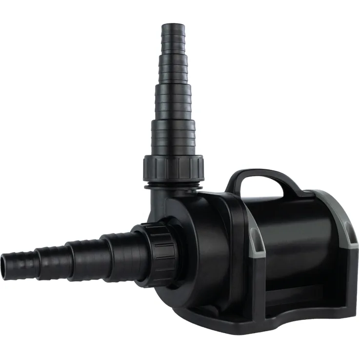 Jebao Teichpumpe zur Trockenaufstellung | 9800l/h | ECO nur 85W | Externe Pumpe | Gartenpumpe | Filterpumpe, schwarz