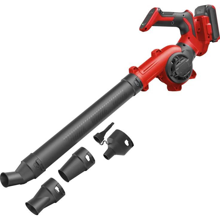 Grafner Akku-Laubbläser AL11146 mit Akku & Ladegerät 20V, leistungsstarker Lithium-Ionen-Akku, Anti-Vibrations-Handgriff