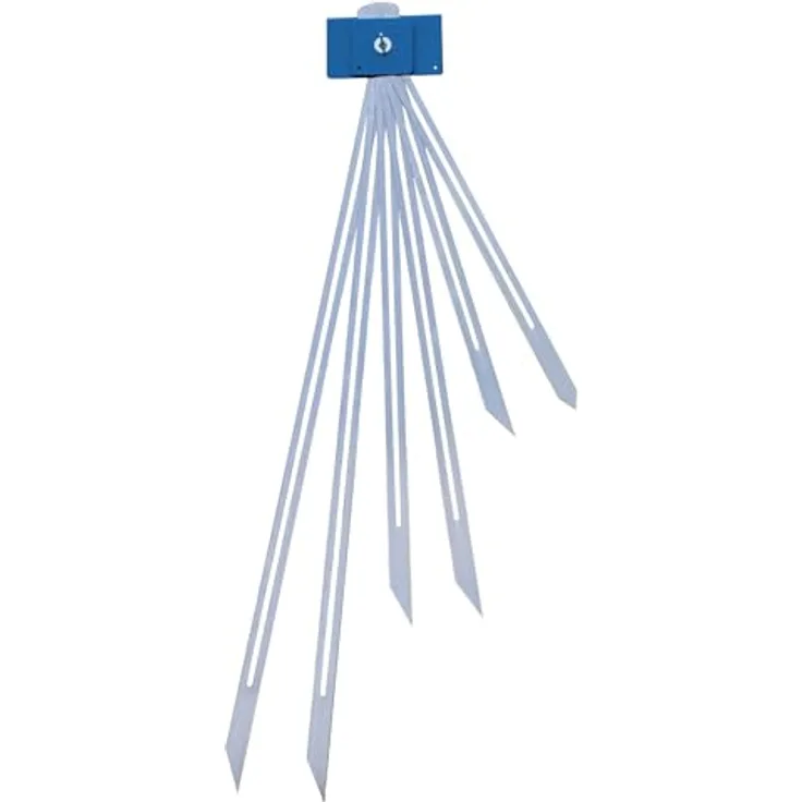 hedue Treppenspinne T500 - Treppenlehre zum Übertragen von Stufenmaßen, Winkelschablone Treppe