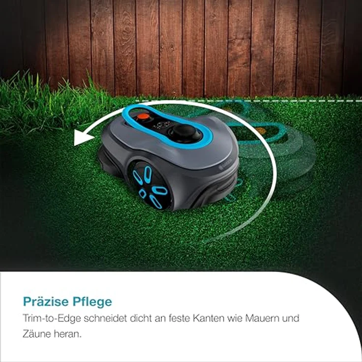 Gardena Mähroboter smart SILENO free 600 m² Set, Rasenroboter ohne Begrenzungskabel, Antikollisions-Radar – Bild 5