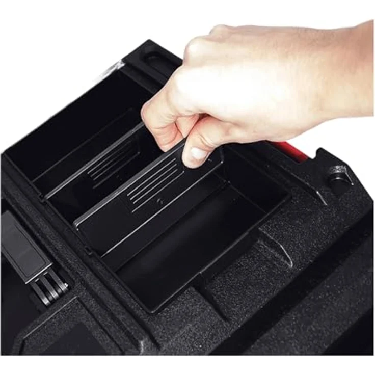 Tool Brothers Rhino XXL Werkzeugkoffer ECO Comfort+, 38 l, IP66, stapelbar, 585 x 385 x 320 mm – Bild 4