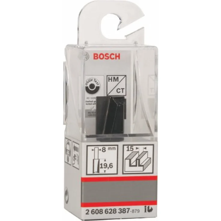 Bosch Professional Nutfräser Standard for Wood (Ø 15 mm, Arbeitslänge 19,6 mm, Zubehör Handfräse, 8mm) – Bild 3