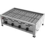 ChattenGlut Gasgrill Gastrobräter 18kW mit Rost, BxTxH: 810x530x270 cm, aus Edelstahl in Hessen Germany gefertigt