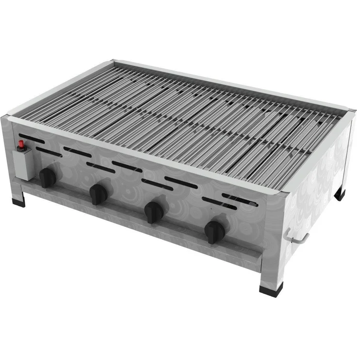 ChattenGlut Gasgrill Gastrobräter 18kW mit Rost, BxTxH: 810x530x270 cm, aus Edelstahl in Hessen Germany gefertigt – Bild 1