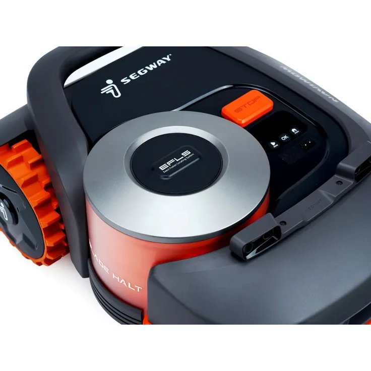 Segway Navimow H3000E-VF, Rasenmähroboter mit satellitengestützter Navigation, für Rasenflächen bis 3000 m², 54 dB(A) leise, elektrische Schnitthöhenverstellung von 30 mm bis 60 mm