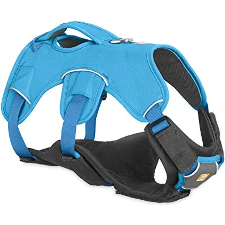 Ruffwear Brust- und Bauch-Schutz für Hunde, Kompatibel mit bestimmten Ruffwear Geschirren und Hunderucksäcken, Größe: XS, Grau, Brush Guard – Bild 4