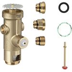 GROHE Druckspüler für WCs, Ersatzteil ohne Vorabsperrung und Durchspülbogen, passend für 67700200, 67703200, 68000200, 43996000