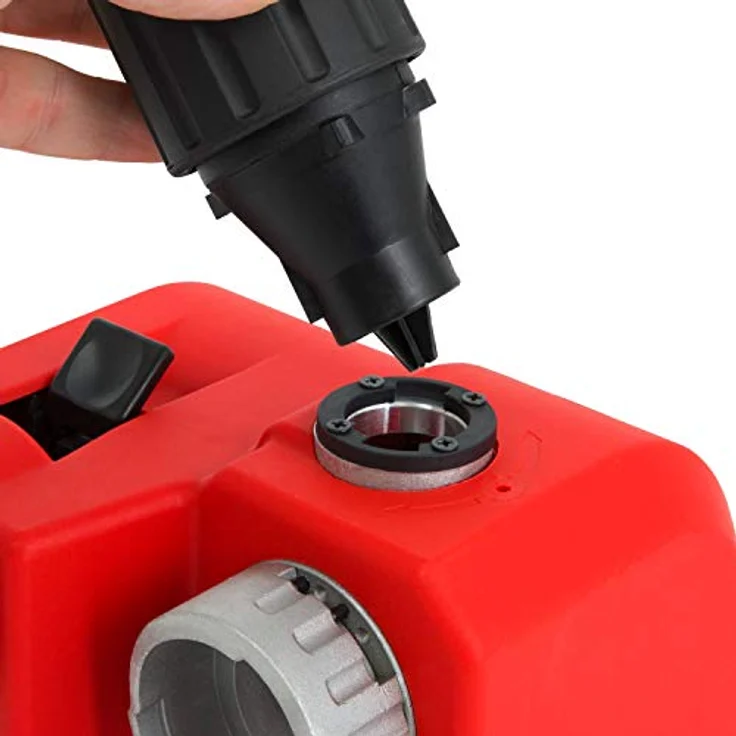 EBERTH PT-BS80 Bohrerschärfgerät, Elektrisch 85W mit Zwangsführung, für Spiralbohrer 3-13mm, 118° und 135° Schliff, 4200 U/min, inkl. Spannfutter und Diamantscheibe – Bild 3