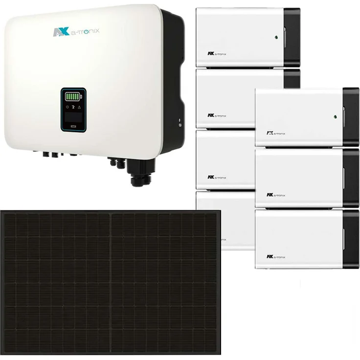 a-TroniX 11kWp PV Komplettanlage mit Glas Modulen und 13,8kWh Speicher – Bild 1