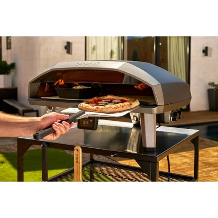 Ooni Koda 2 MAX, Pizzaofen mit 61 cm großer Kochzone, doppelter Kochzone, Ooni G2 Gas Technology™ und 20mm Pizzastein aus Cordierit – Bild 9