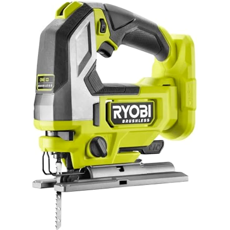 RYOBI 18 V ONE+ Brushless Akku-Stichsäge RJS18BL-0, 25 mm Hublänge, Pendelhub, werkzeugloser Sägeblattwechsel, ohne Akku und Ladegerät – Bild 1