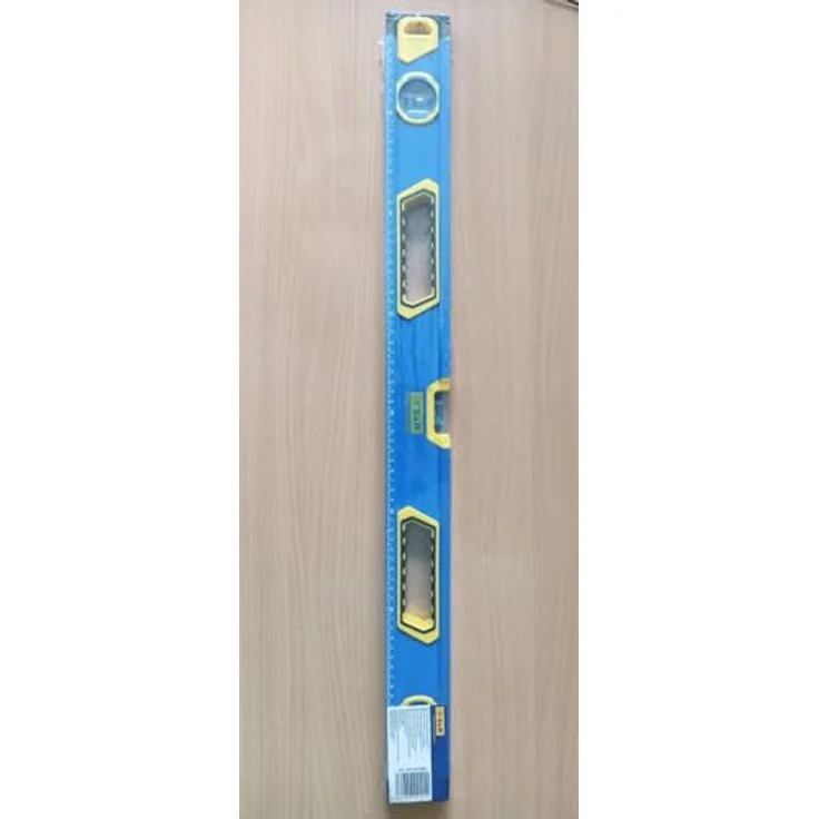 S&R Wasserwaage Aluminium magnetisch mit cm Skala, Genauigkeitsklasse 1, stoßfesten Libellen, 60 cm - Preisvergleich – Bild 2