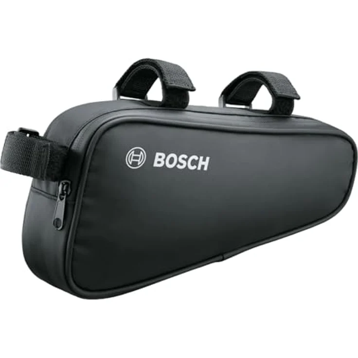 Bosch EasyPump elektrische Fahrradpumpe/Luftpumpe/Mini Kompressor (3,0 Ah Akku; 3,6 Volt; Autostop-Funktion; 150 PSI; 10,3 bar; LED; USB-C®; 3x Adapter; Fahrradtasche) – Bild 2