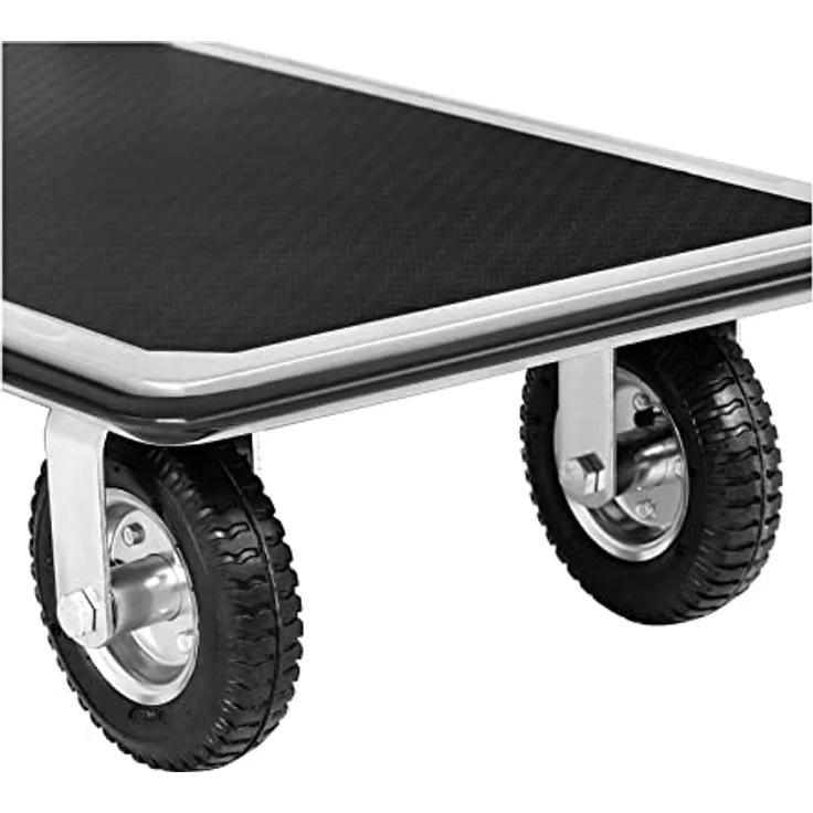 MSW Plattformwagen MSW-PW-300, klappbar, 300 kg Belastbarkeit, 80 x 60 cm Ladefläche, robust und mobil – Bild 2