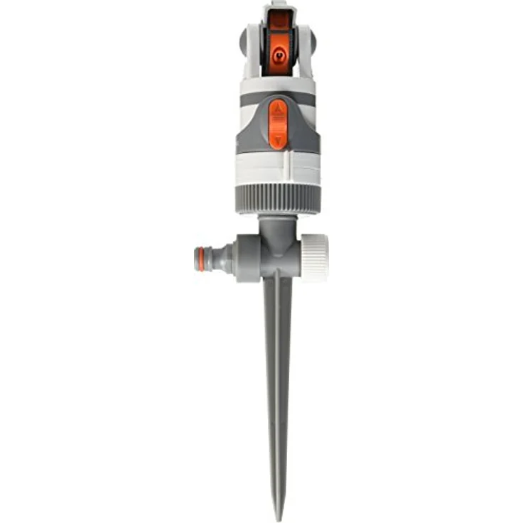 Bradas WL-Z01 4 Funktionen Kreisregner Rasensprenger bis zu 350 qm, Impulsregner, Neu, Grau, 1555 cm – Bild 2