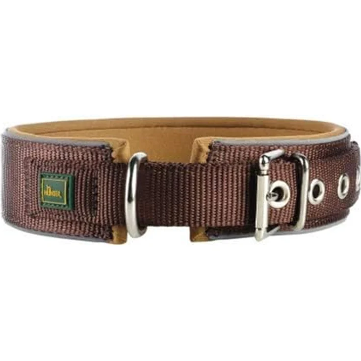 Hunter Hunde-Halsband Neopren Reflect rot-schwarz L – Bild 4