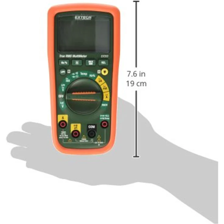 Extech EX355 Professionelles Multimeter mit TRMS und NCV-Detektor und Thermometer – Bild 6