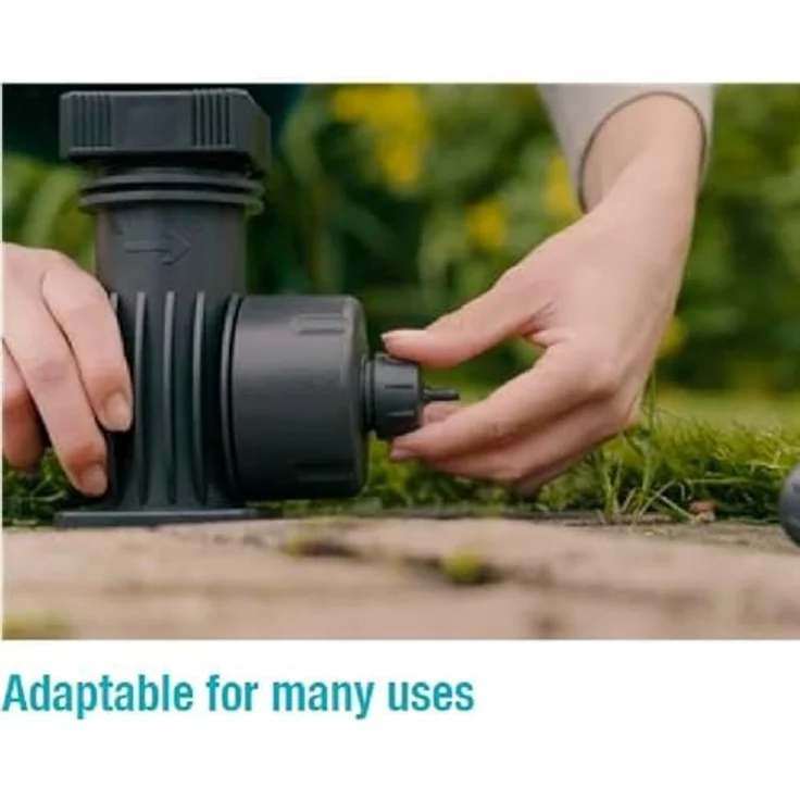 GARDENA Micro-Drip-System Basisgerät 2000: Grundgerät zur Druckreduzierung, Wasserdurchfluss ca. 2.000 l-h, ZollQuick & Easy Zoll-Verbindungstechnik (1354-20) Bewässerungszubehör – Bild 3