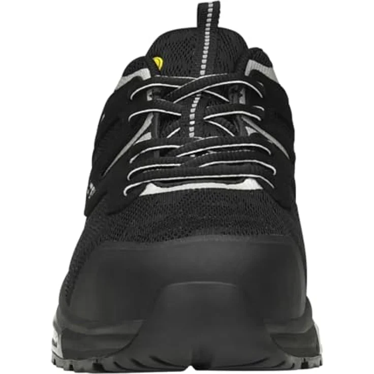 ELTEN YORK XXE black Low ESD S1P Sicherheitsschuh - Mikrofaser/Meshmaterial, Atmungsaktiv, ESD, GUMMI/EVA Sohle – Bild 4