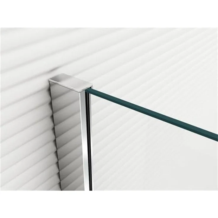 Glaszentrum Hagen Dusch-Einzelschiebetür - 120x195cm Nischentür aus ESG Sicherheitsglas, Transparent - Preisvergleich – Bild 3