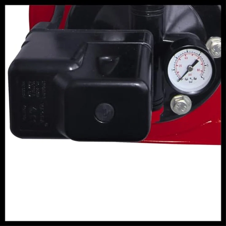 Einhell Hauswasserwerk GC-WW 6538 (650 W, 3,6 bar Druck, 3.800 l/h Förderleistung, integrierter Druckschalter, Manometer, 20l Behälter) Hauswasserwerk 8 m|36 m – Bild 5