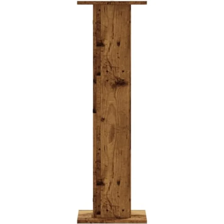 vidaXL Blumenständer 2 Stk Altholz-Optik 30x30x95 cm Spanplat – Bild 4