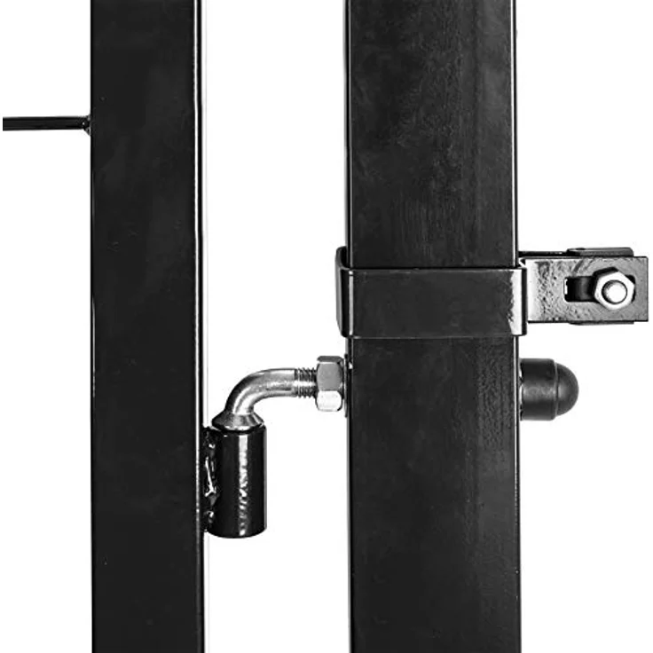 Gartentür Gartentor Zauntür Hoftür Gartenpforte Gartenzaun 120 cm anthrazit – Bild 4