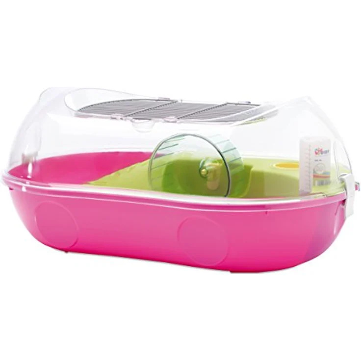 Savic Entry Spelos Hamsterkäfig transparent/Farbe passendem 59 x 37 x 26 cm. – Bild 1