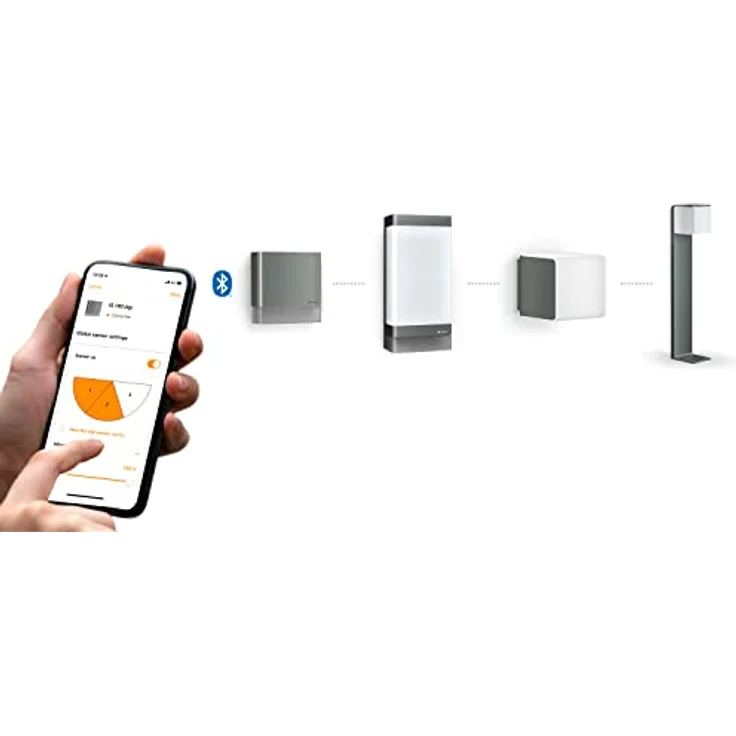 Steinel GL 85 C 900, Poller- und Wegeleuchte mit 719 Lumen, dimmbar, wetterfest IP44, kabellos über Bluetooth Mesh – Bild 7