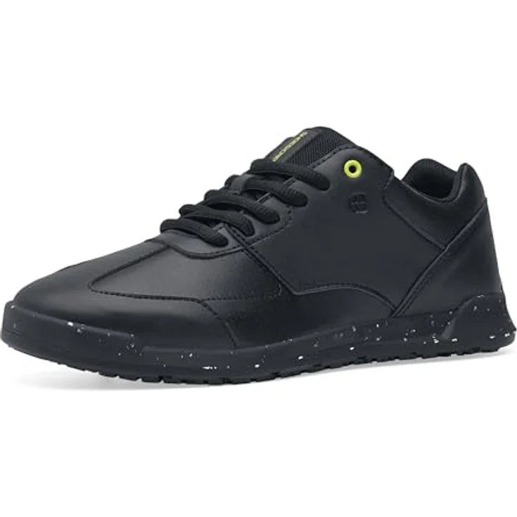 Shoes for Crews Freestyle II ECO, Arbeitsschuhe für Herren, rutschhemmende Laufsohle, stolperschutz, wasserabweisend, vegan, schwarz Größe 46 – Bild 1