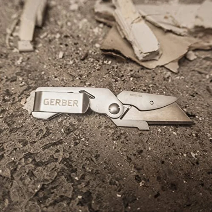 Gerber EAB Utility Lite, Klappbares Cuttermesser mit 3,8 cm Universalklinge und Gürtelclip – Bild 9