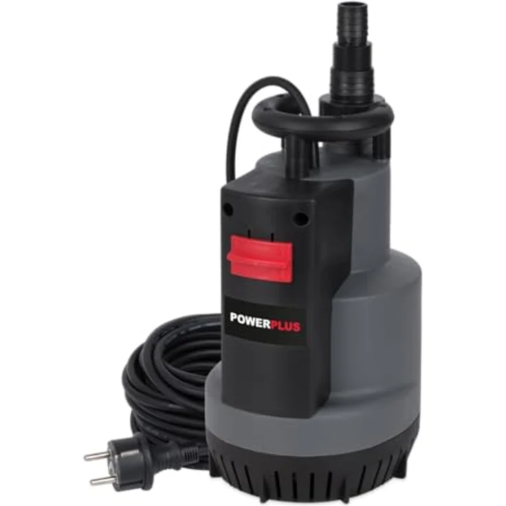 Powerplus Powew67920 750w Tauchpumpe Silber - Kompakte Pumpe mit 12.500 Liter Förderleistung – Bild 2