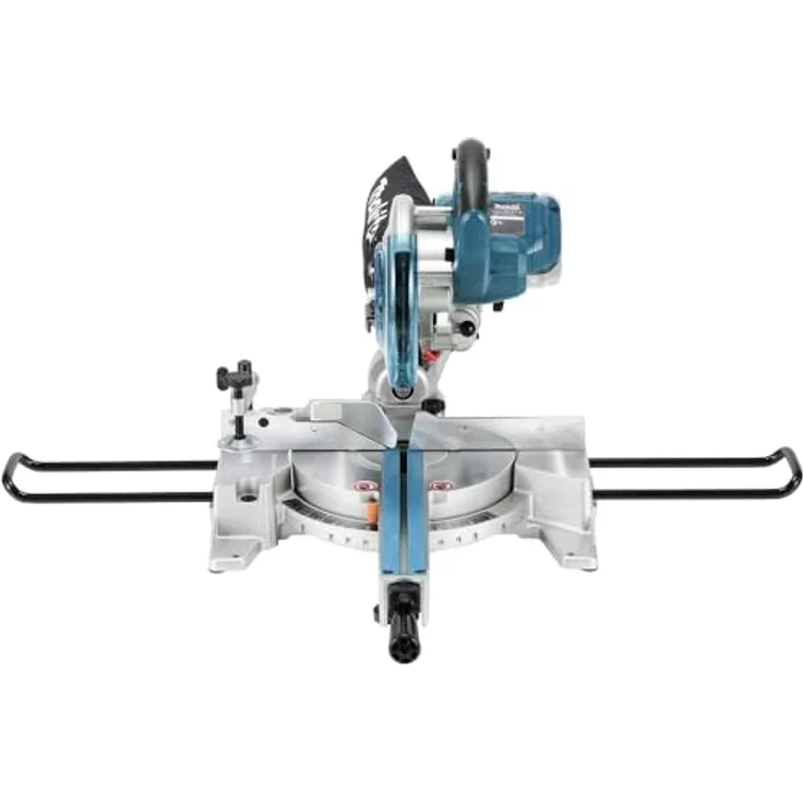 Makita Akku Kapp- und Gehrungssäge (Sägeblatt-ø 190 mm, Motorbremse, Arbeitstisch drehbar, Maße 655x430x445 mm, ohne Akku) DLS714NZ – Bild 2
