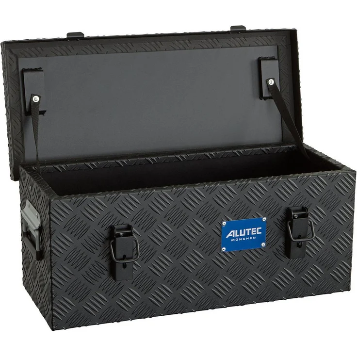 ALUTEC München Werkzeugkoffer ALUTEC Aluminiumbox Extreme 37 Schwarz, 37 ltr., (LxBxH) 600 x 250 x 250 mm – Bild 1