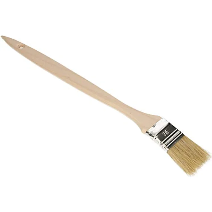 KOTARBAU® Heizkörperpinsel 36 mm Winkelpinsel Lasurpinsel Lackierpinsel Malerpinsel Holzpinsel für Schwer Zugängliche Stellen