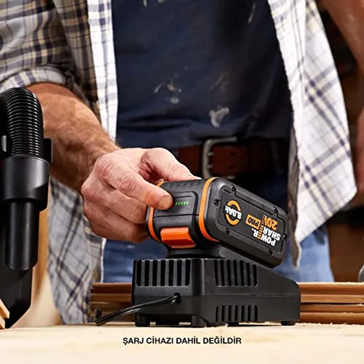 Worx Ersatzakku PowerShare Pro WA3648 20 V 8.0 Ah – Bild 6