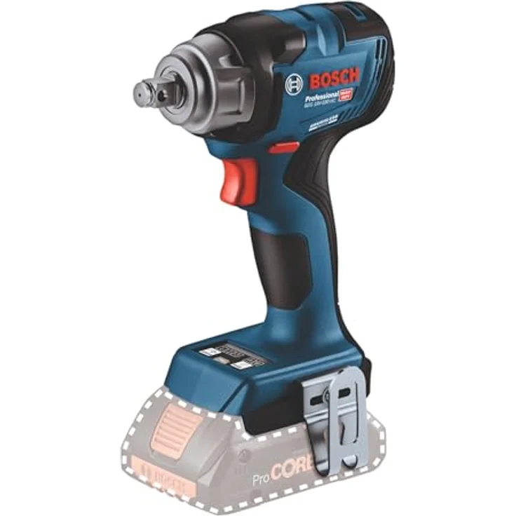 Bosch Professional 18V System Akku Drehschlagschrauber GDS 18V-330 HC, 330 Nm Anziehmoment, 560 Nm Losbrechmoment, inkl. 2x 5.0Ah, Schnellladegerät GAL 18V-40, L-BOXX – Bild 2