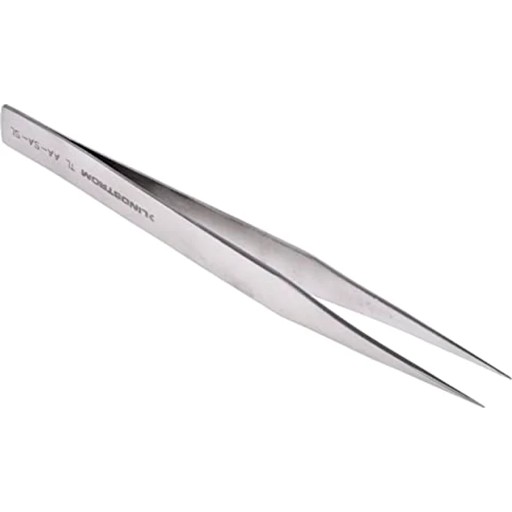 Bahco Lindström tl aa-sa-sl Präzisionspinzette, gerade spitz, antimagnetischer und säurebeständiger Edelstahl, 128 mm – Bild 2