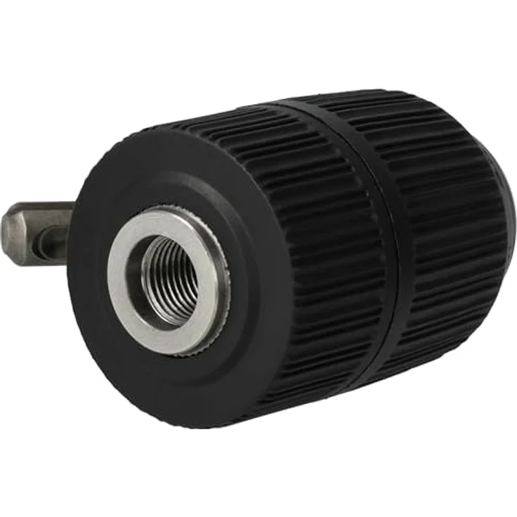 vhbw Schnellspannbohrfutter für Hikoki D13VL, D13VGWUZ, D13VB3LBZ, 2-13 mm Spannweite, schwarz, mit SDS Plus Adapter – Bild 2
