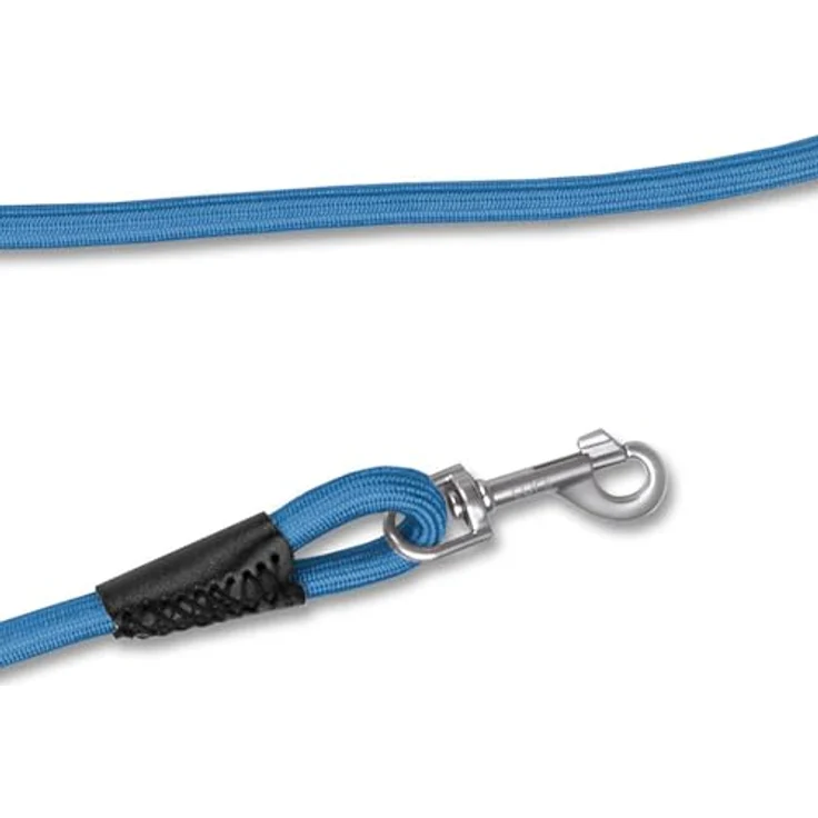 Curli Vario Comfort Leash Blue S, stufenlos einstellbare Hundeleine mit Shock-Absorbing Nylonseil und VARIO-LOCK-Buckle, 2 m – Bild 2